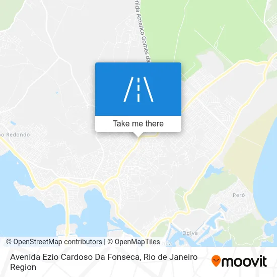 Avenida Ezio Cardoso Da Fonseca map