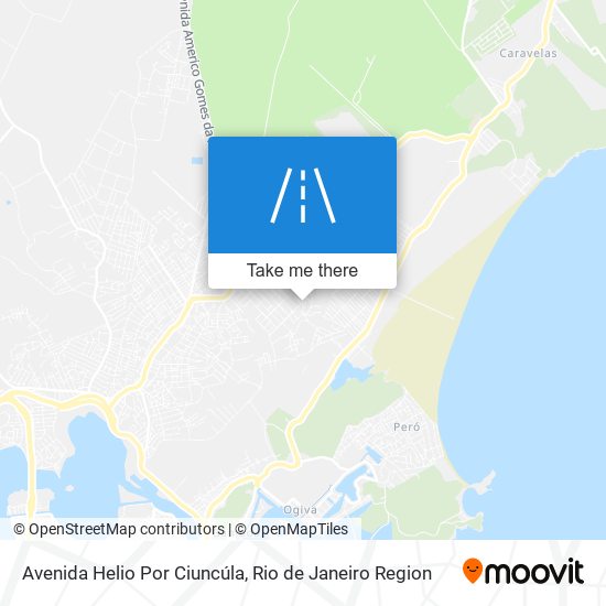 Mapa Avenida Helio Por Ciuncúla