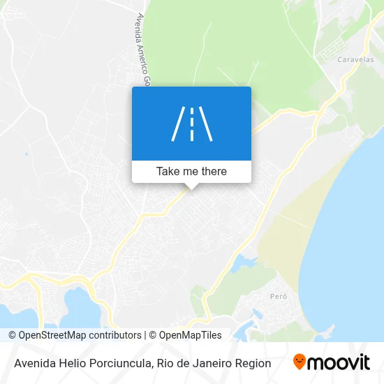 Avenida Helio Porciuncula map
