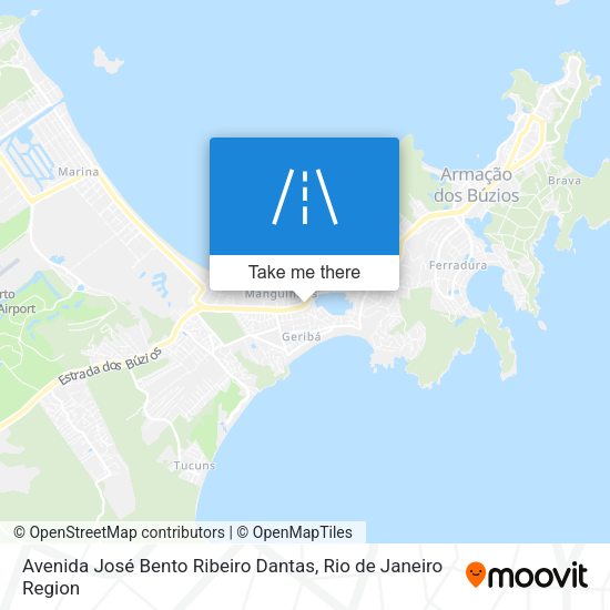 Avenida José Bento Ribeiro Dantas map