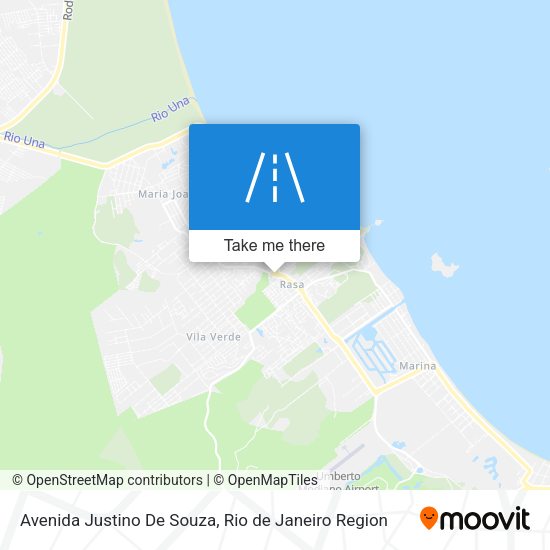 Avenida Justino De Souza map