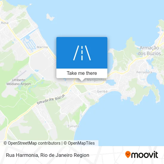 Rua Harmonia map