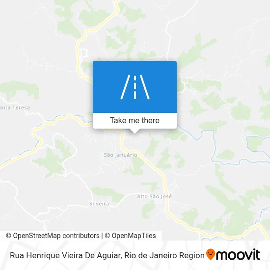 Rua Henrique Vieira De Aguiar map