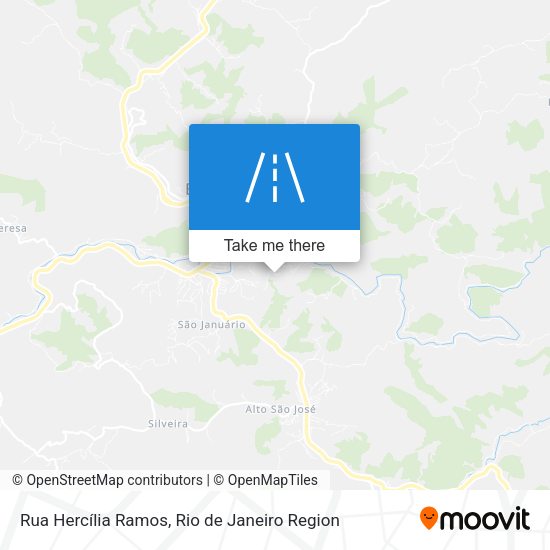 Rua Hercília Ramos map