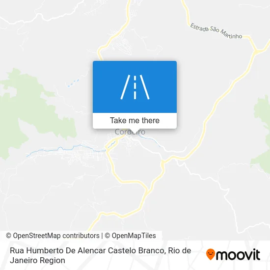 Rua Humberto De Alencar Castelo Branco map