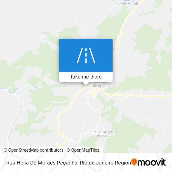 Rua Hélia De Moraes Peçanha map