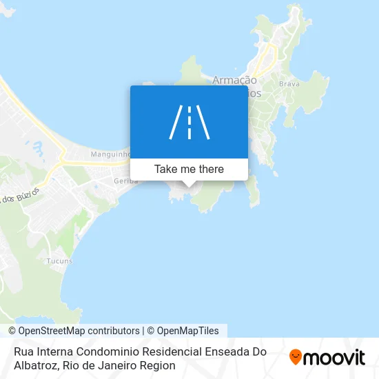 Rua Interna Condominio Residencial Enseada Do Albatroz map