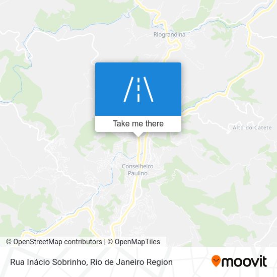 Rua Inácio Sobrinho map