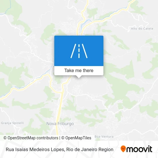 Rua Isaias Medeiros Lopes map