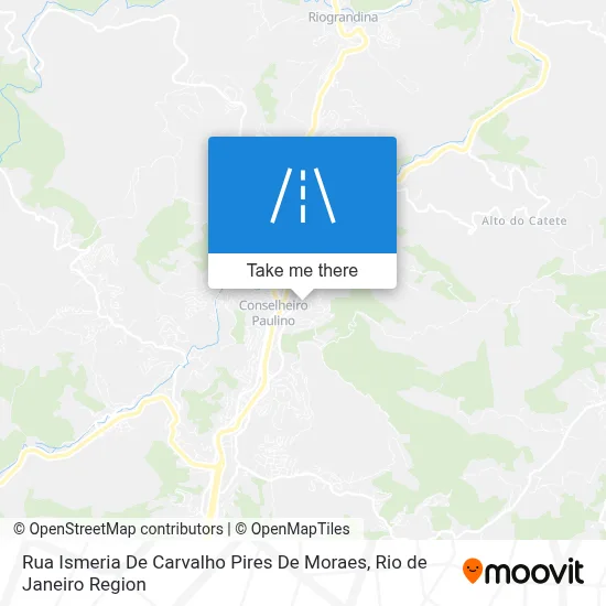Rua Ismeria De Carvalho Pires De Moraes map