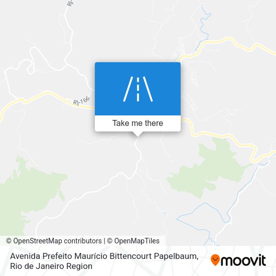 Avenida Prefeito Maurício Bittencourt Papelbaum map