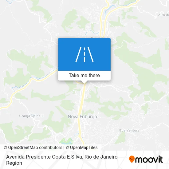 Avenida Presidente Costa E Silva map