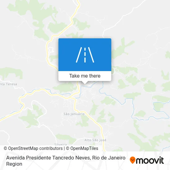 Avenida Presidente Tancredo Neves map