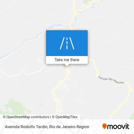 Avenida Rodolfo Tardin map