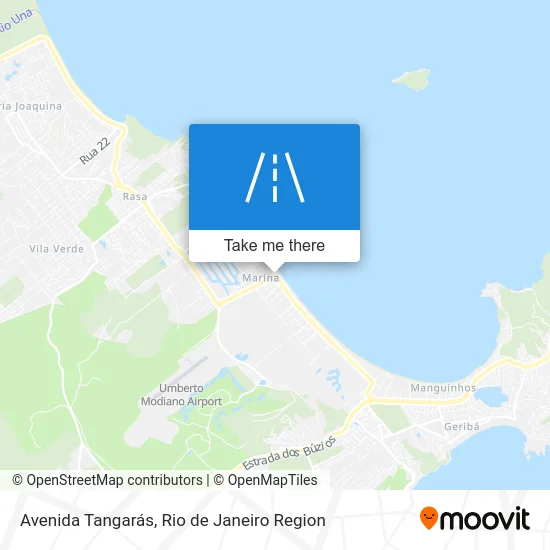 Avenida Tangarás map