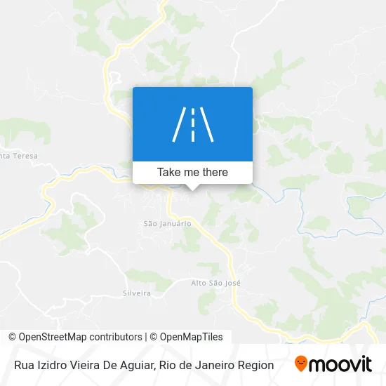Rua Izidro Vieira De Aguiar map