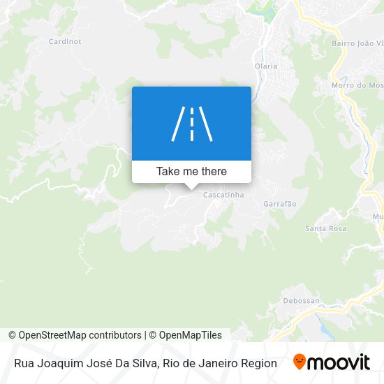 Rua Joaquim José Da Silva map