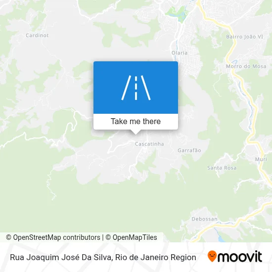 Rua Joaquim José Da Silva map