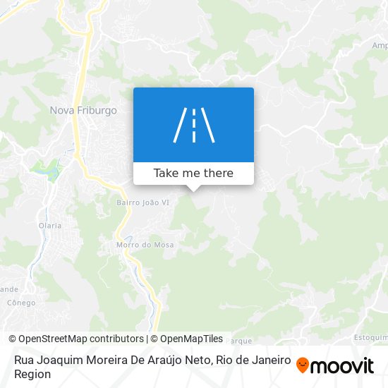 Rua Joaquim Moreira De Araújo Neto map