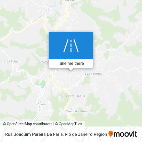 Rua Joaquim Pereira De Faria map