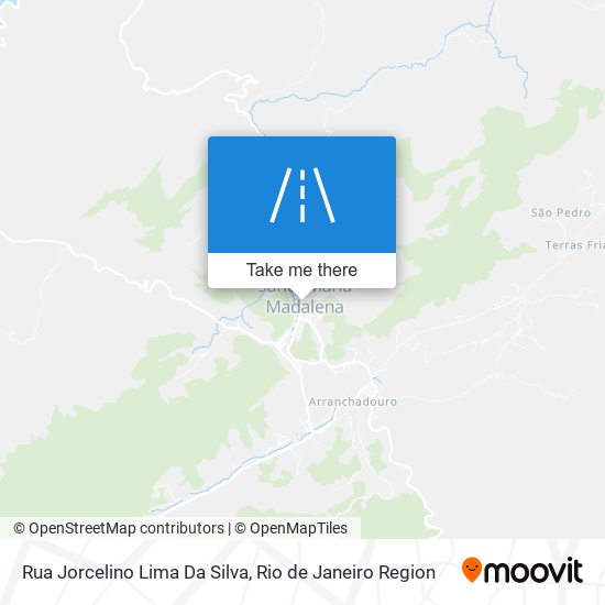 Mapa Rua Jorcelino Lima Da Silva