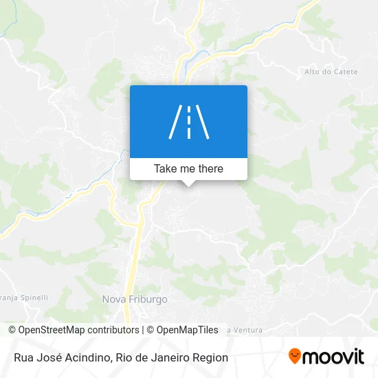 Rua José Acindino map