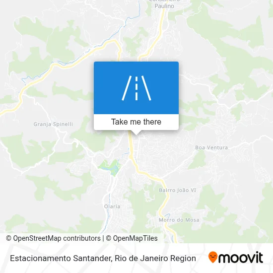 Estacionamento Santander map