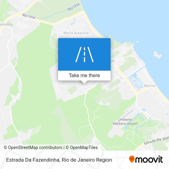 Estrada Da Fazendinha map
