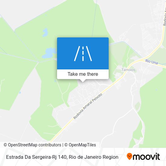 Estrada Da Sergeira-Rj 140 map