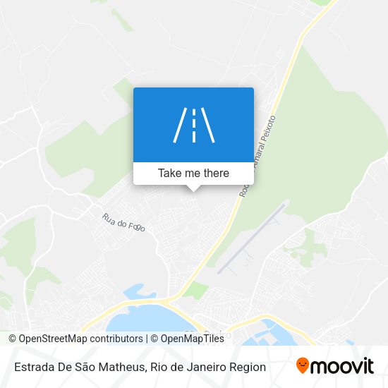 Estrada De São Matheus map