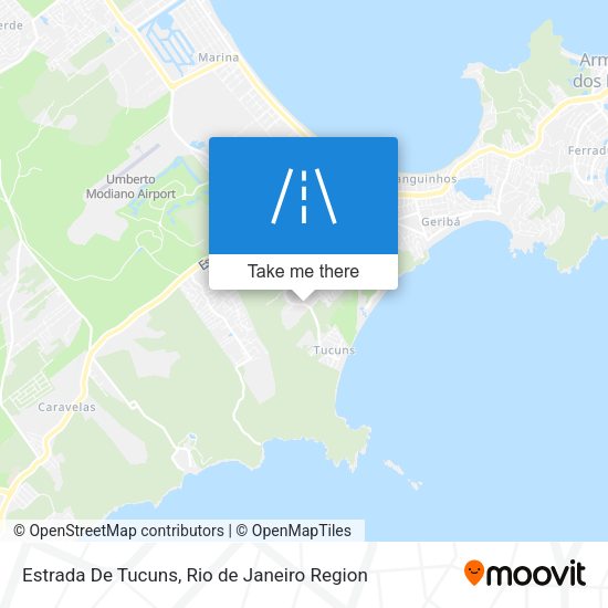 Estrada De Tucuns map
