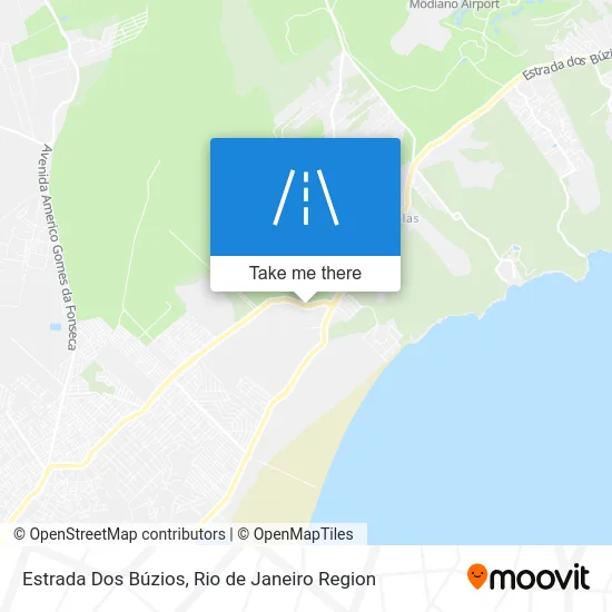 Estrada Dos Búzios map