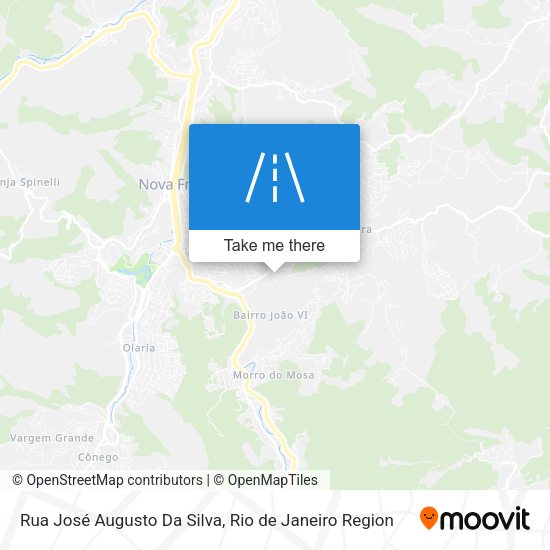Rua José Augusto Da Silva map