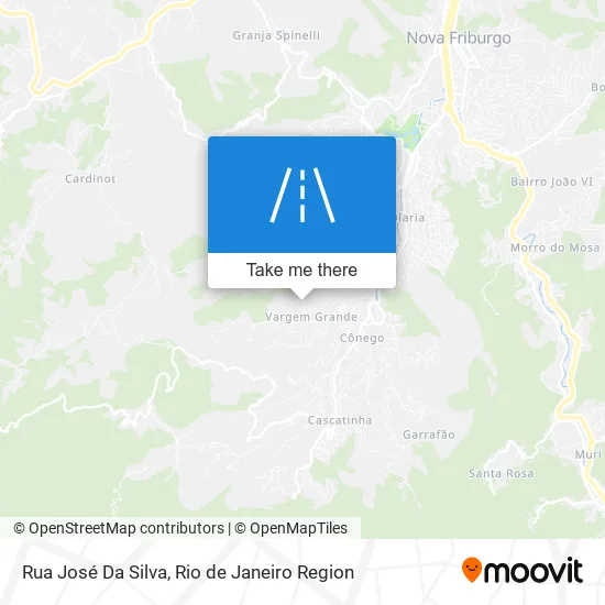 Rua José Da Silva map