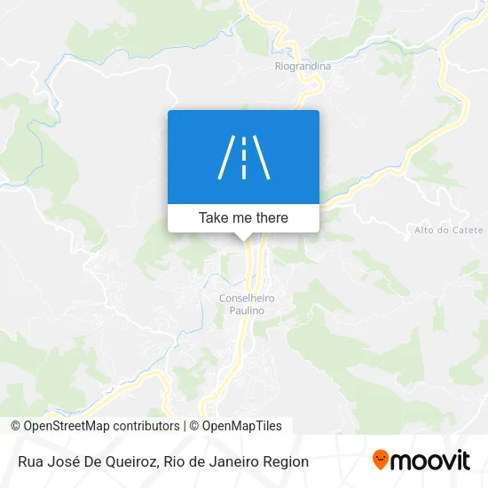 Rua José De Queiroz map