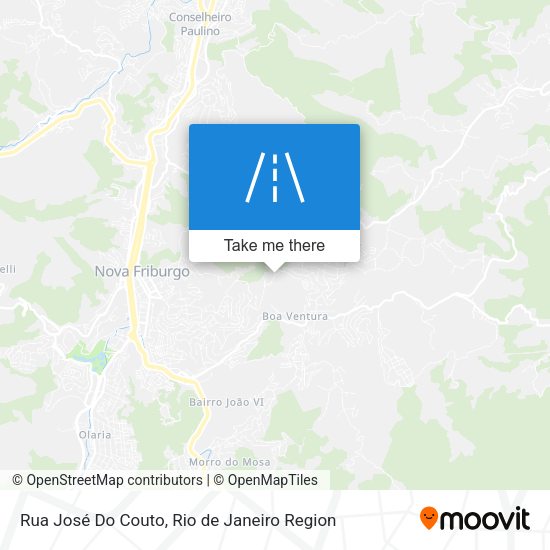 Rua José Do Couto map