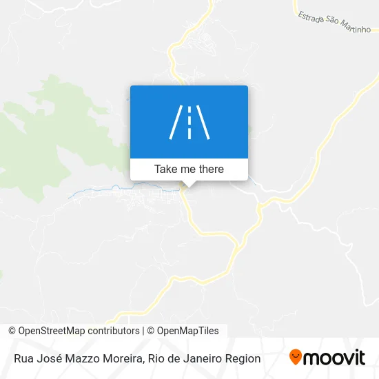 Rua José Mazzo Moreira map