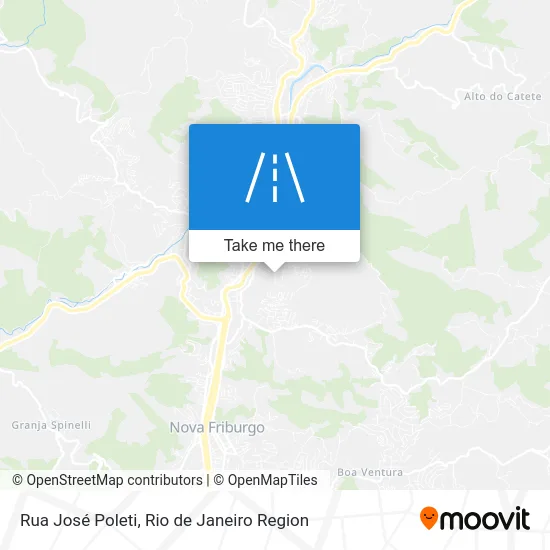 Rua José Poleti map