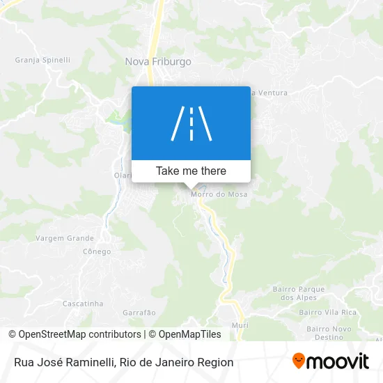 Rua José Raminelli map
