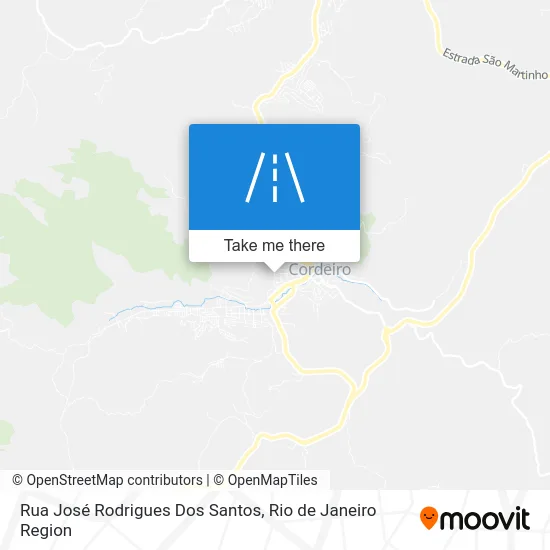 Rua José Rodrigues Dos Santos map