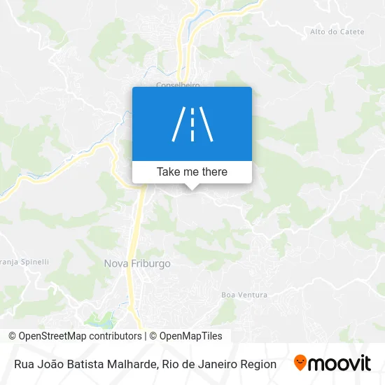 Rua João Batista Malharde map