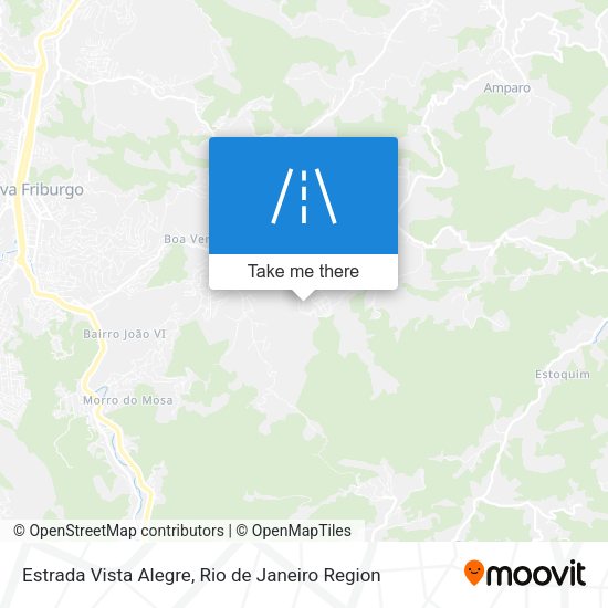 Estrada Vista Alegre map