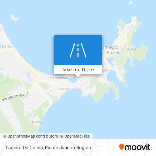 Ladeira Da Colina map