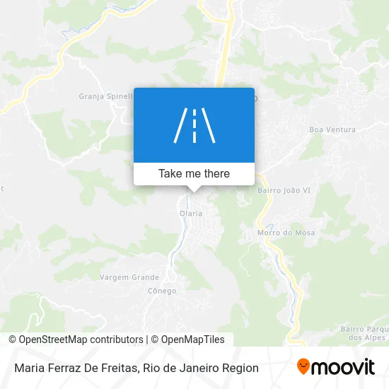 Maria Ferraz De Freitas map