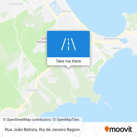 Rua João Batista map