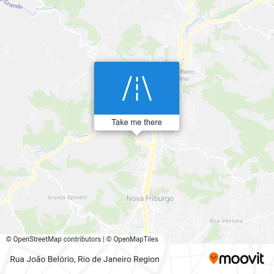 Rua João Belório map