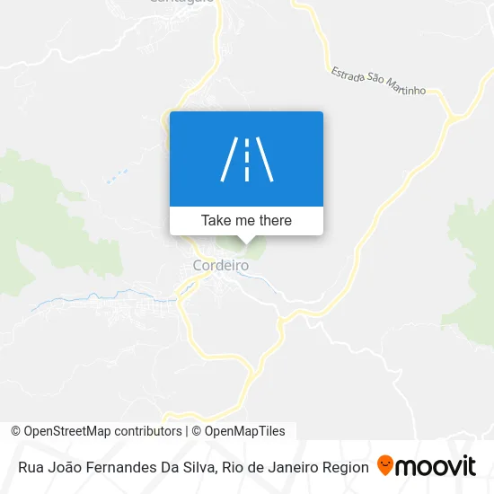 Rua João Fernandes Da Silva map