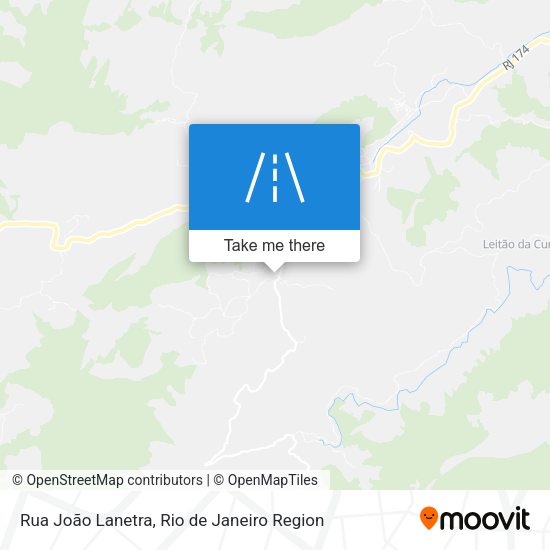 Rua João Lanetra map
