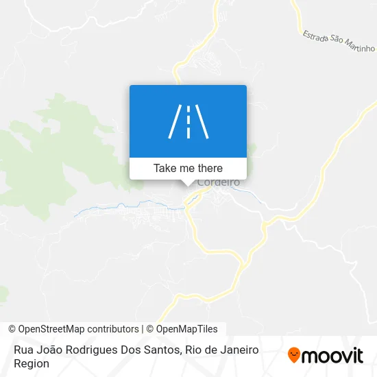 Rua João Rodrigues Dos Santos map