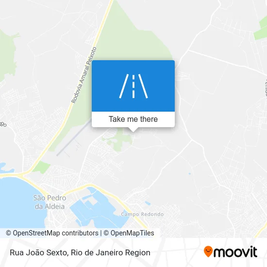 Rua João Sexto map